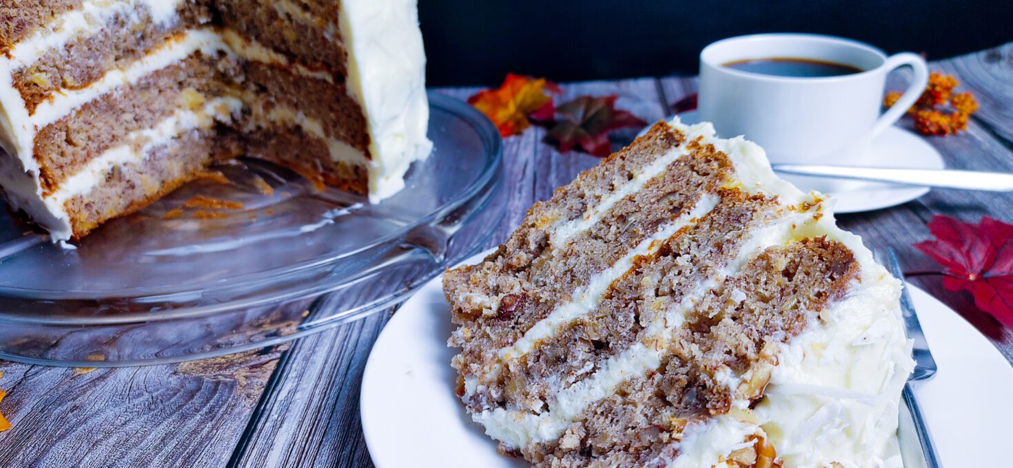 Best Banana Pineapple Cake with Cream Cheese Frosting