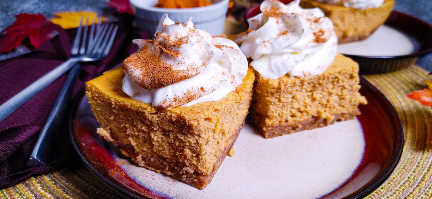 Pumpkin Cheesecake Bars