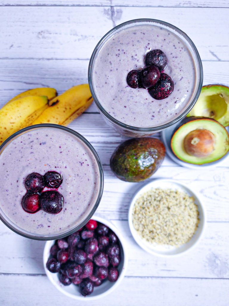 OVERHEAD SMOOTHIE PHOTO 