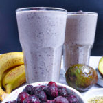 BANANA BLUEBERRY AVOCADO SMOOTHIE