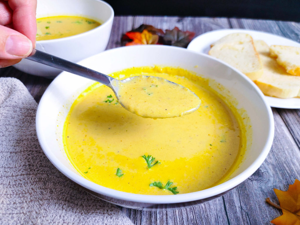 SPOONFUL PUMPKIN APPLE SOUP