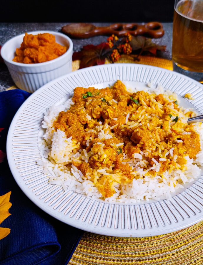 Pumpkin Chicken Curry