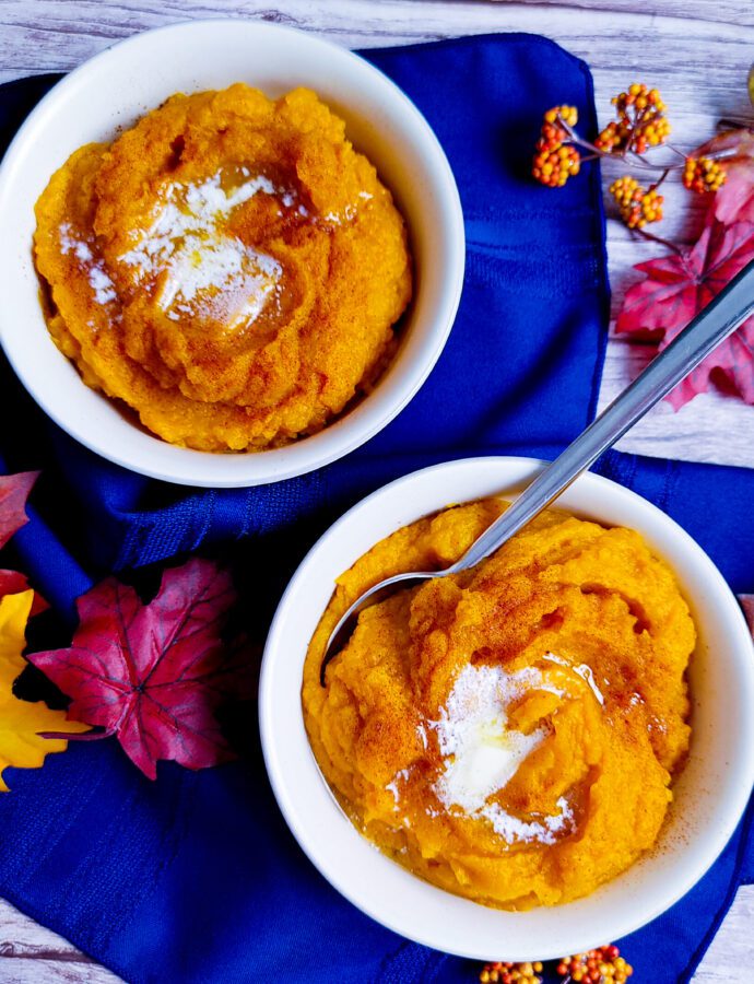 Honey Chipotle Butternut Squash Mash