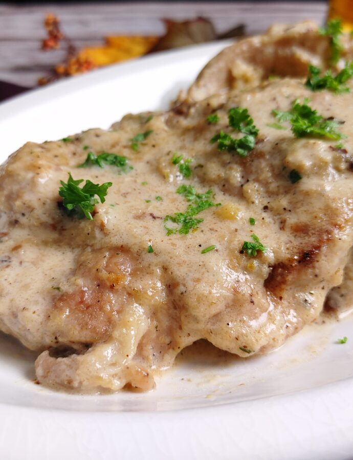 Creamy Smothered Pork Chops