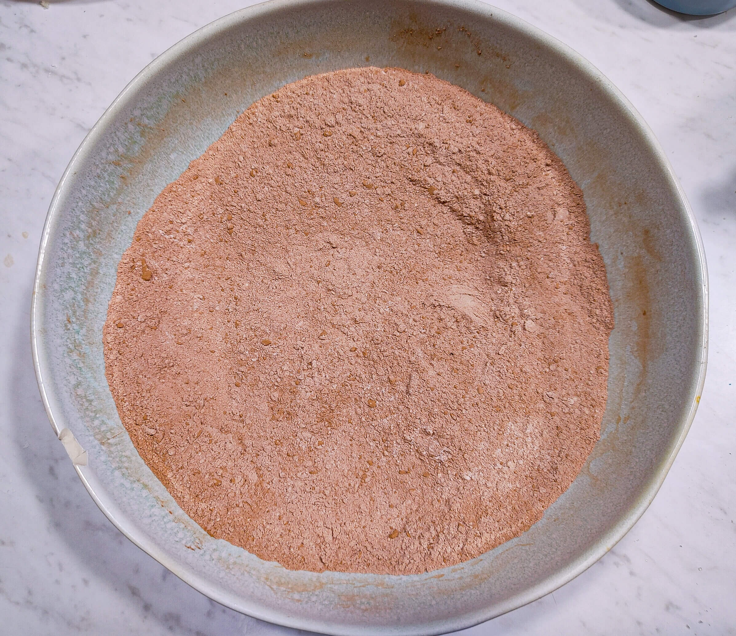 COMBINE ALL THE DRY INGREDIENTS INTO A MIXING BOWL