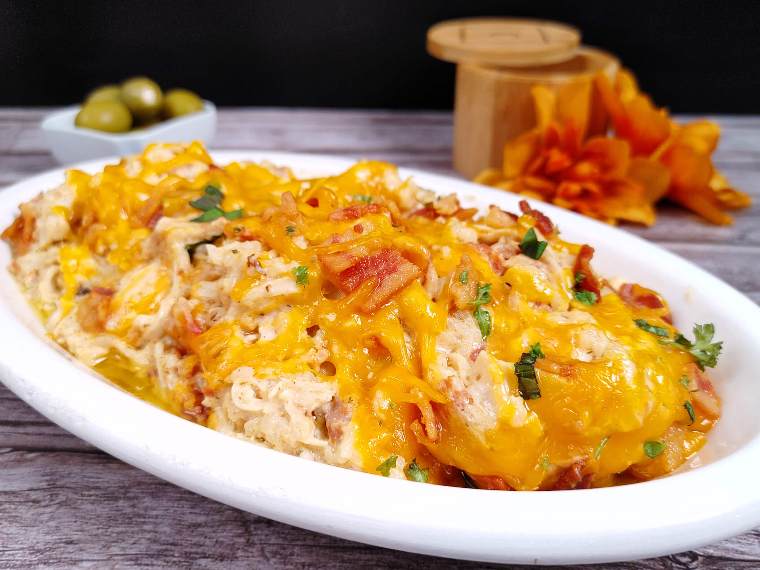 Slow Cooker Crack Chicken - U Keep Cooking