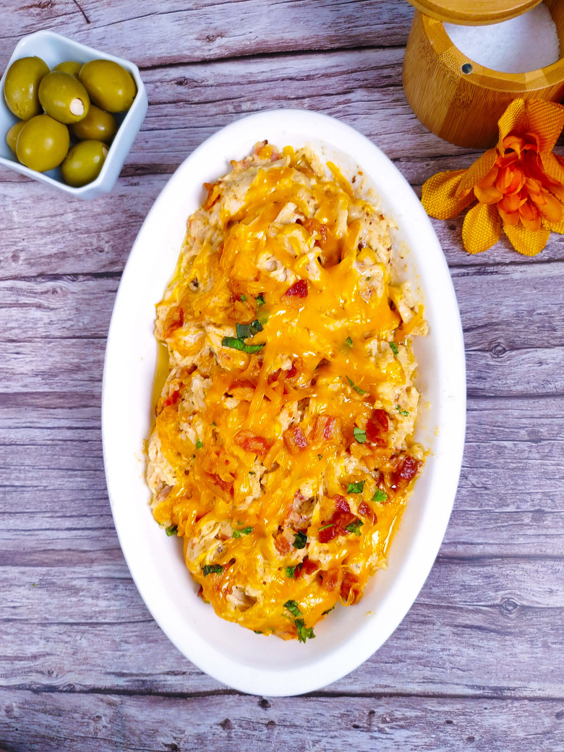 Slow Cooker Crack Chicken - U Keep Cooking