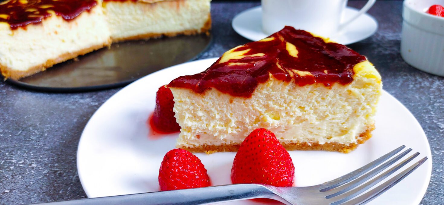 Strawberry Swirl Cheesecake Recipe: How to Make