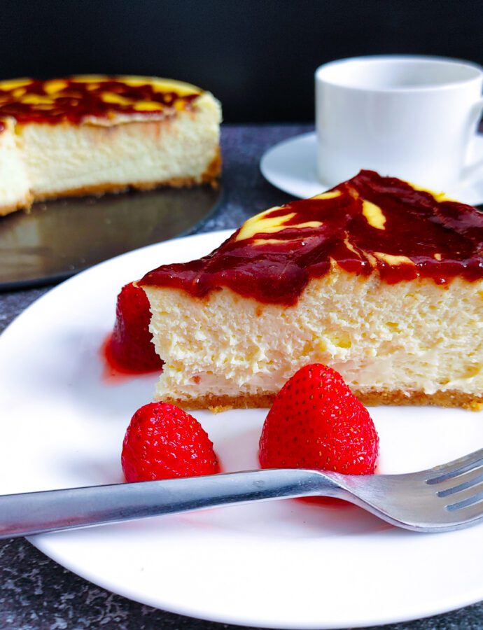 Strawberry Swirl Cheesecake Recipe: How to Make