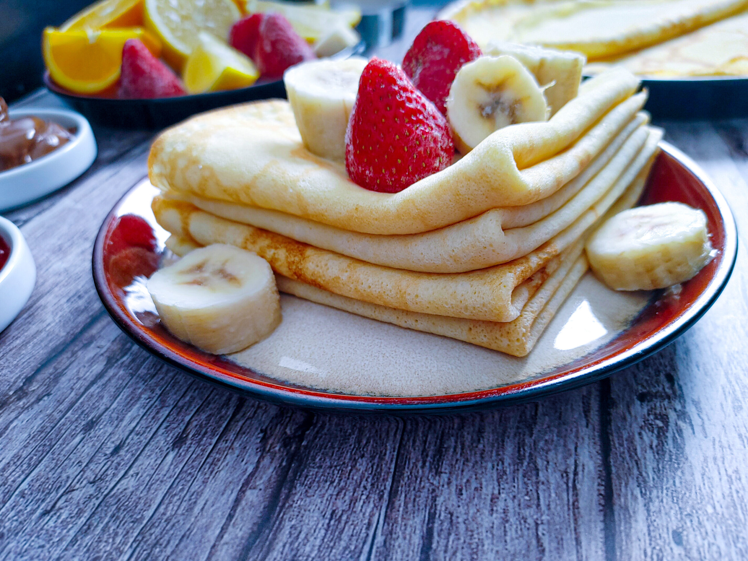 Easy Dairy-Free Homemade French Crepes Recipe