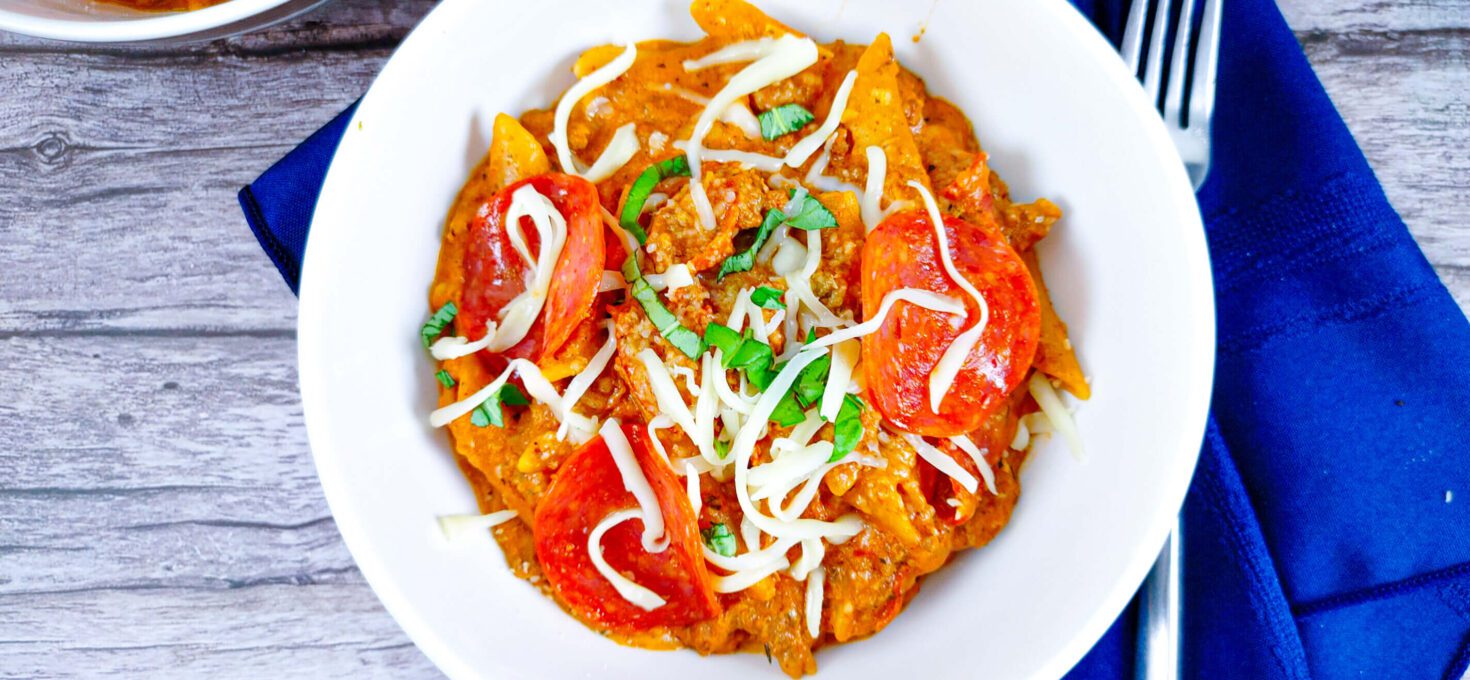 Easy Instant Pot Pepperoni Pizza Casserole with Pasta Recipe