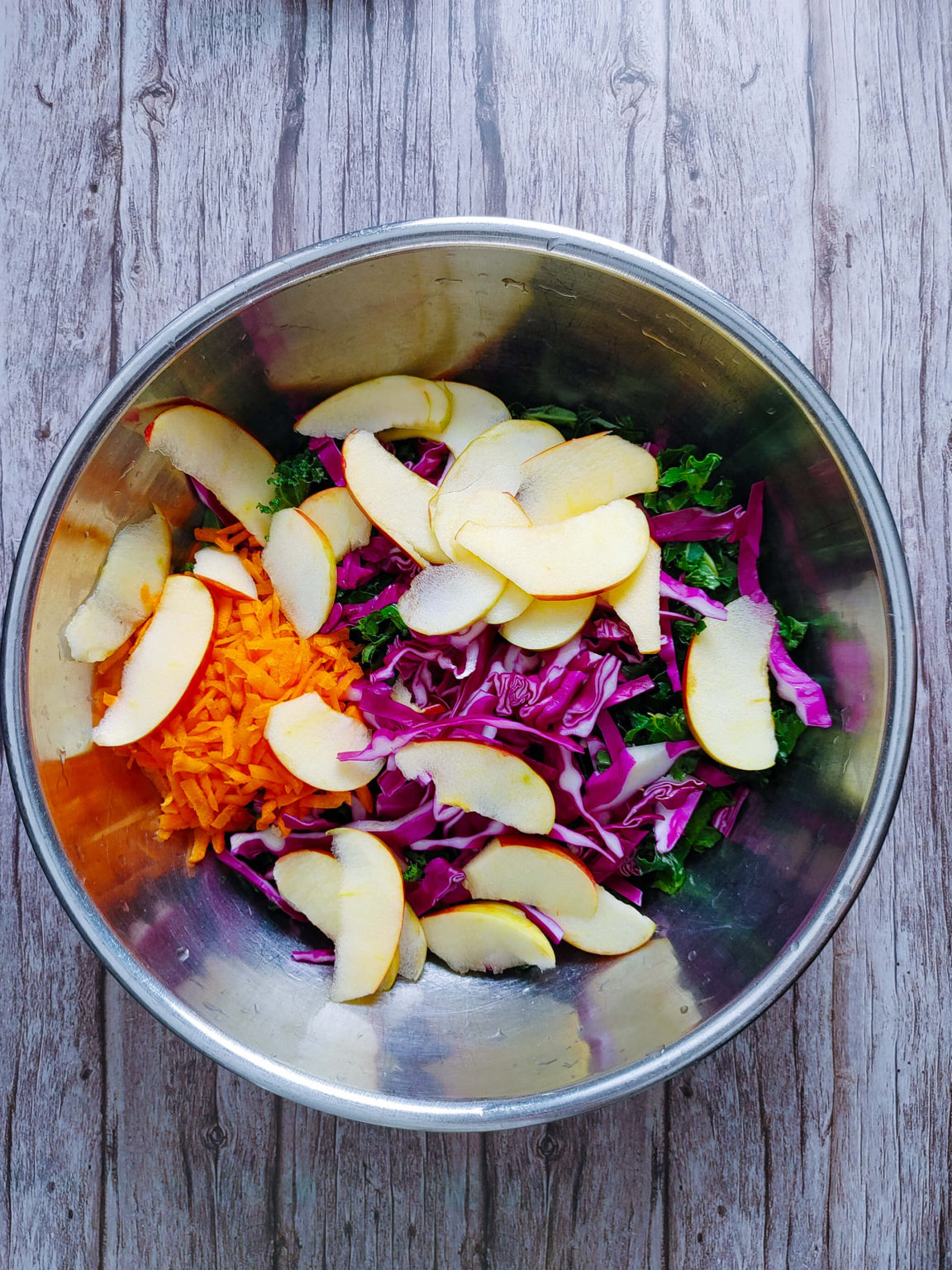 Tropical Smoothie Cafe Kale Apple Slaw Salad Recipe U Keep Cooking