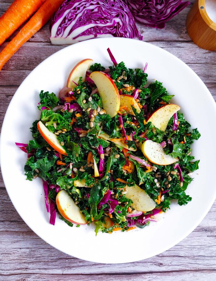 Tropical Smoothie Cafe Kale Apple Slaw Salad Recipe