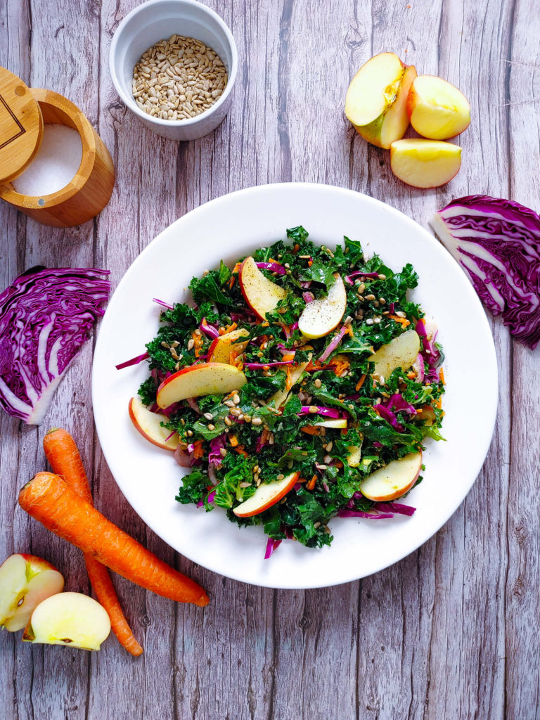 KALE APPLE SALAD