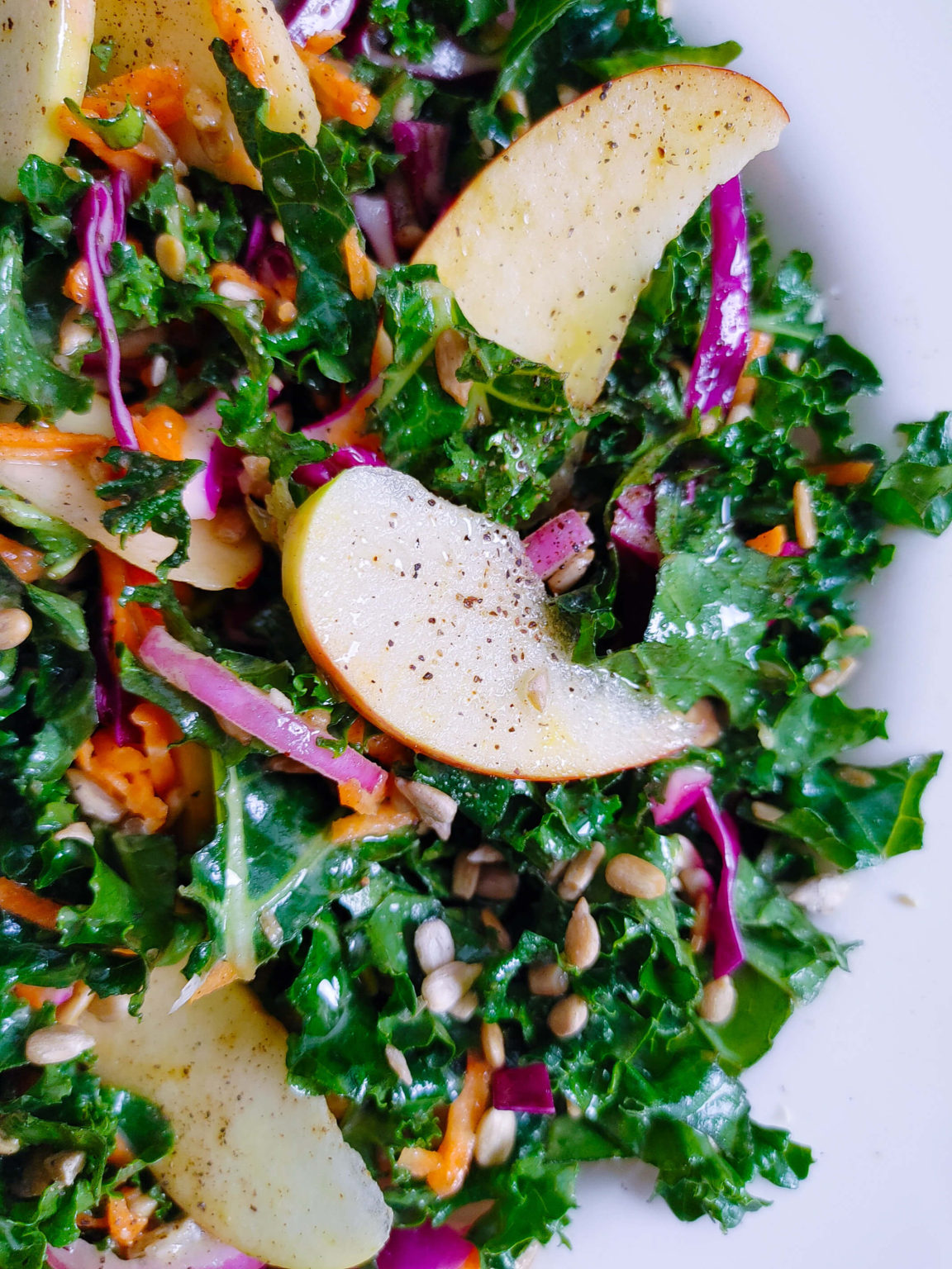 Tropical Smoothie Cafe Kale Apple Slaw Salad Recipe U Keep Cooking