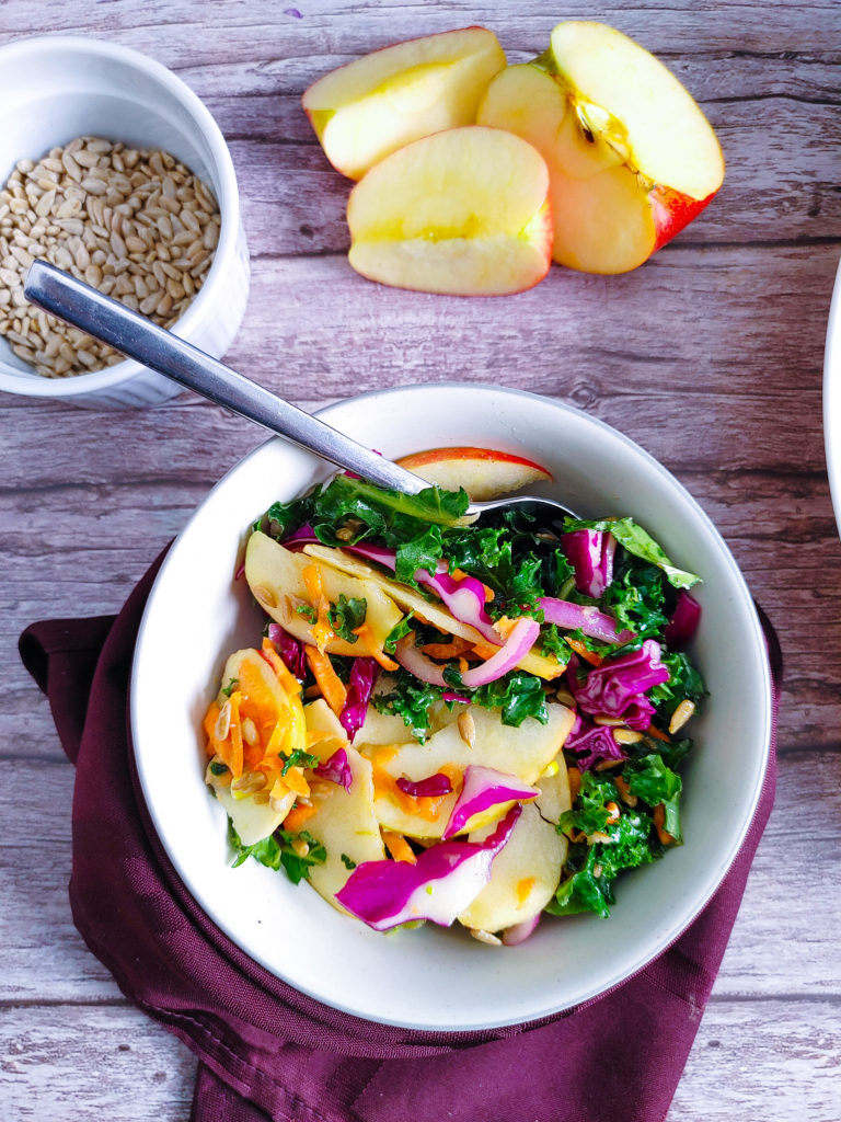 KALE APPLE SLAW