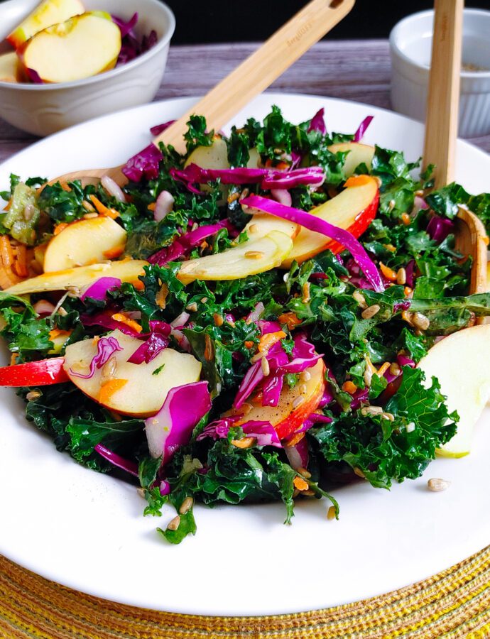 Tropical Smoothie Cafe Kale Apple Slaw Salad Recipe