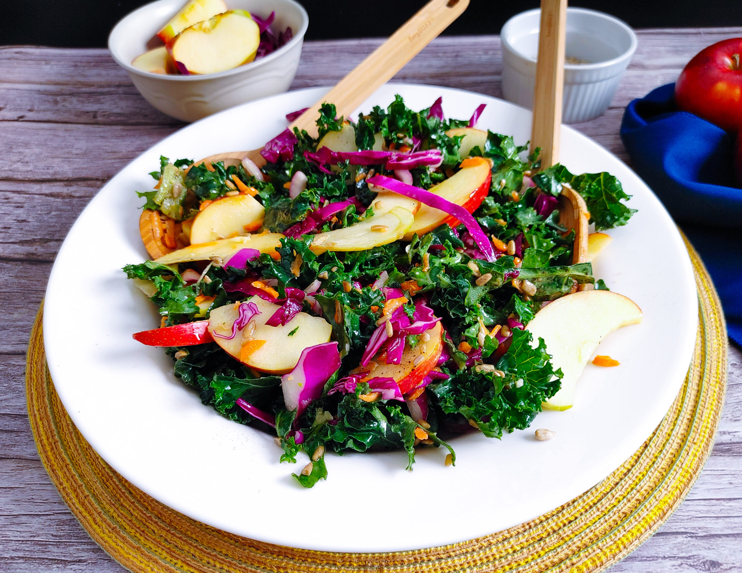 Tropical Smoothie Cafe Kale Apple Slaw Salad Recipe