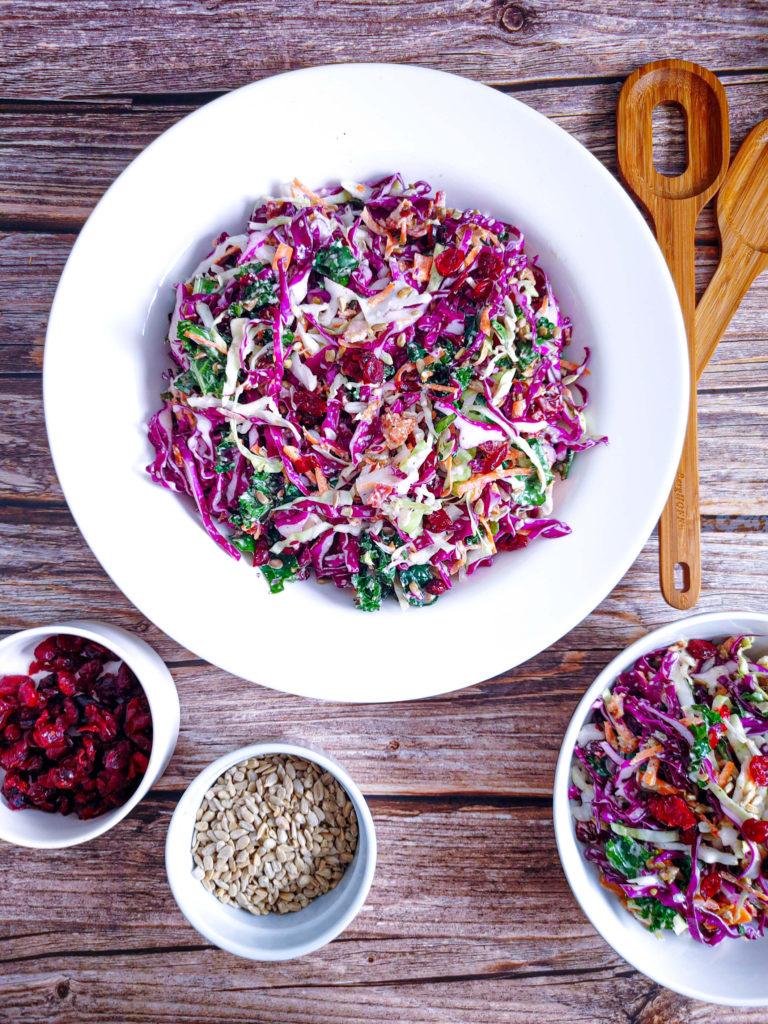 KALE AND RED CABBAGE SALAD