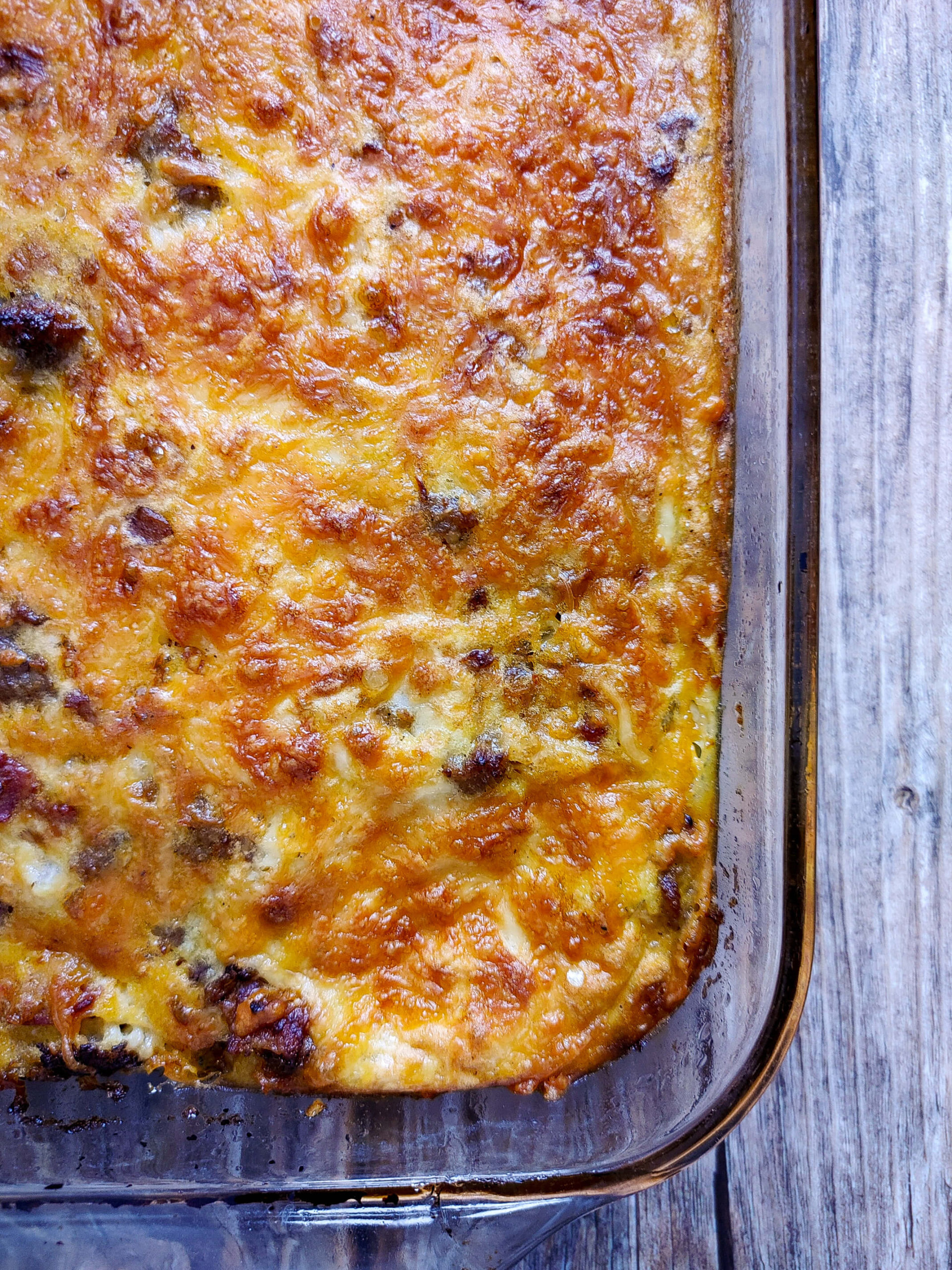 BAKED BREAKFAST CASSEROLE