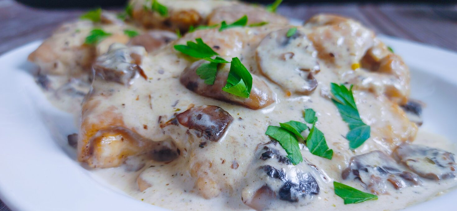 Instant Pot Cream of Chicken and Mushroom Recipe