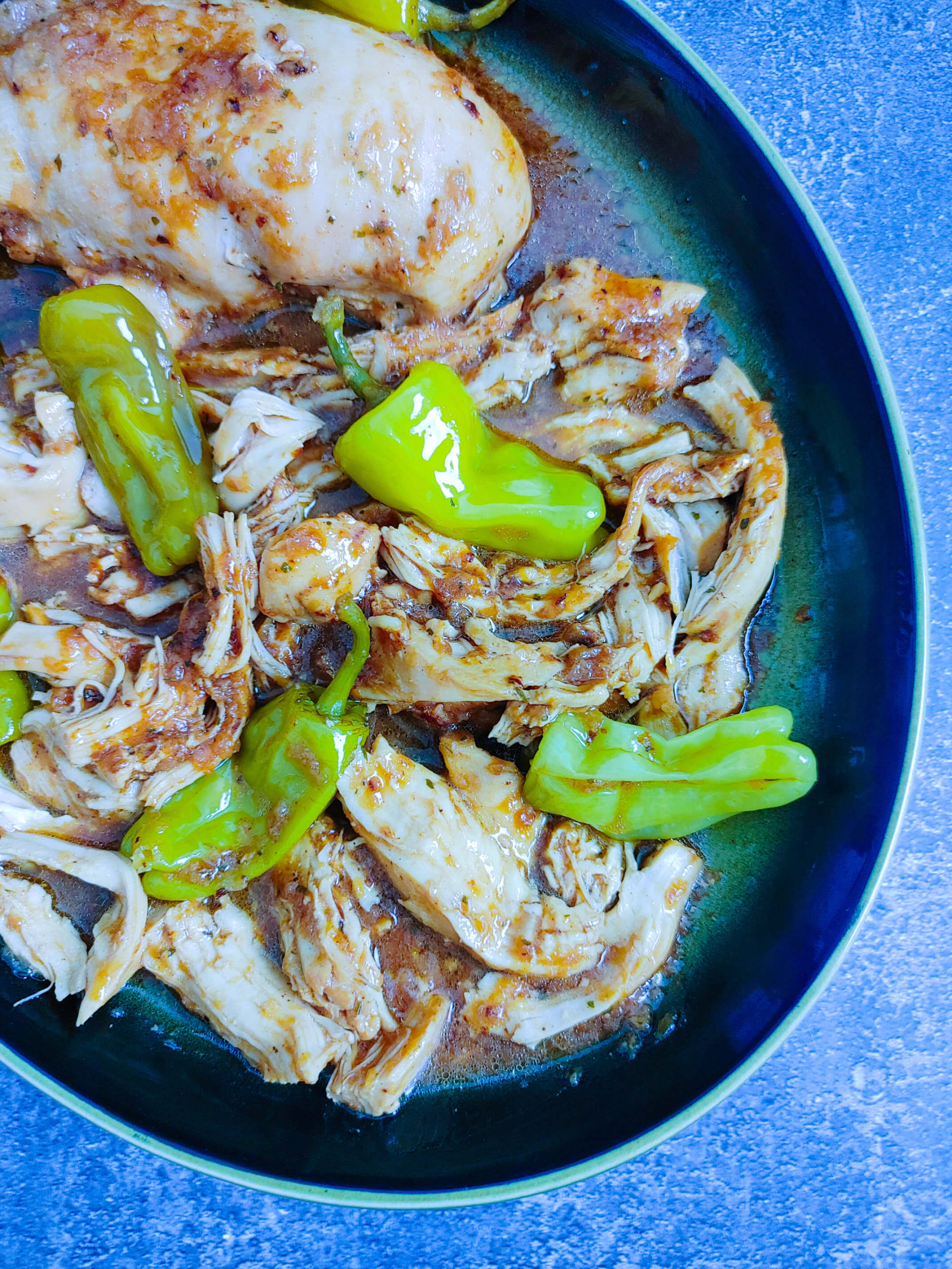 PLATED INSTANT POT MISSISSIPPI CHICKEN