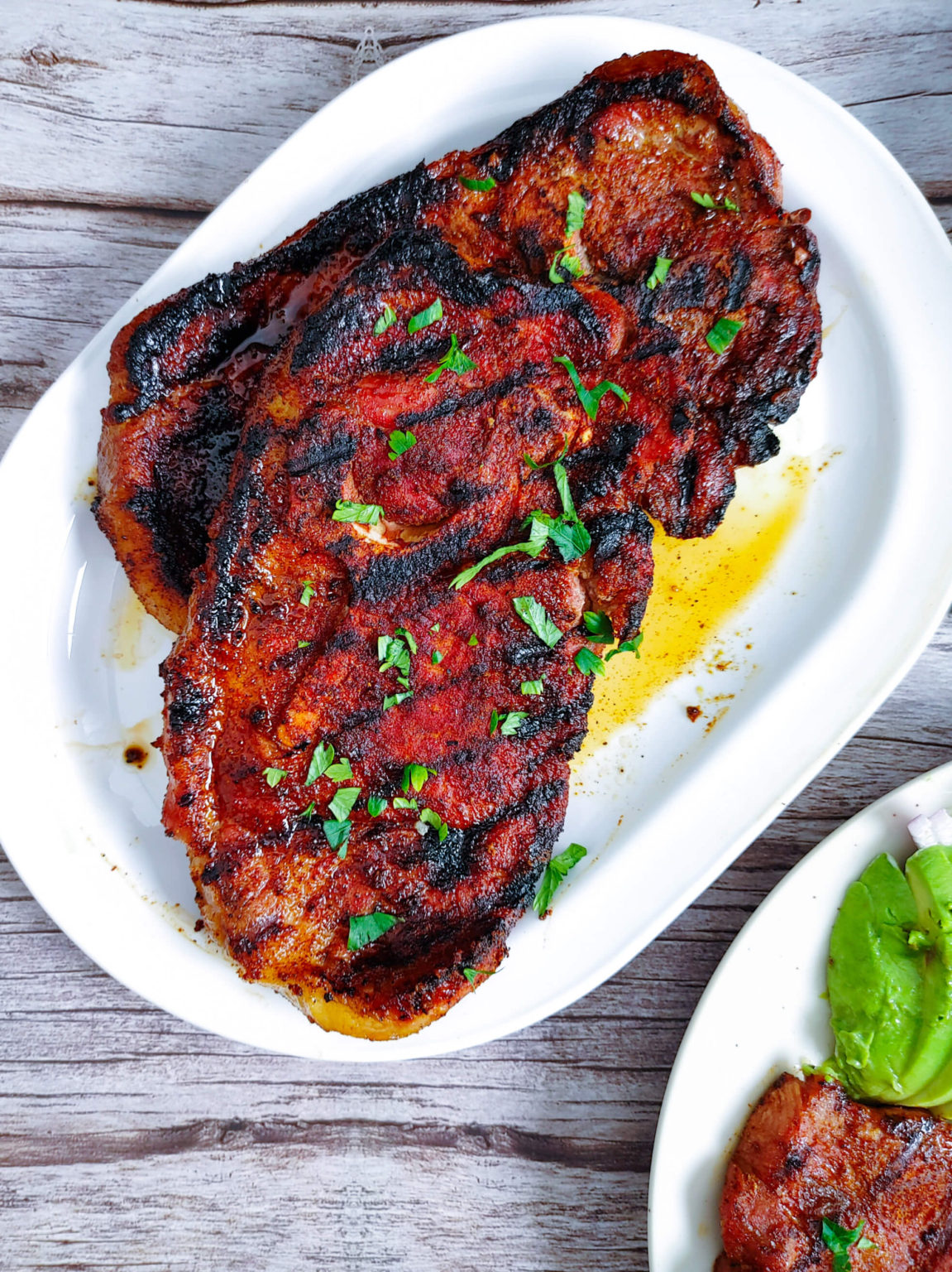 Grilled Pork Chops with Homemade Dry Rub Seasoning - U Keep Cooking