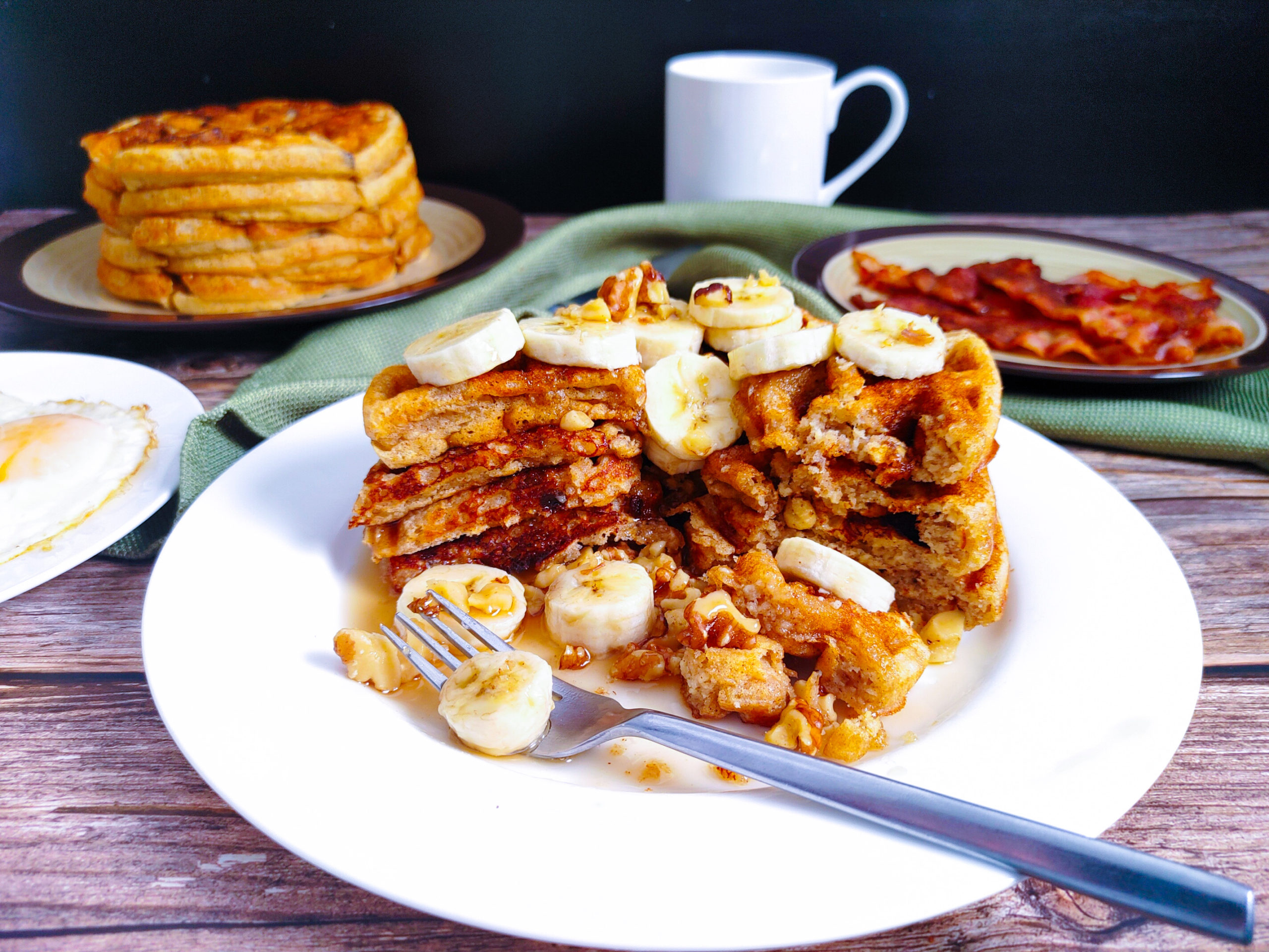 Easy Kodiak Cakes Protein Waffles Recipe: How To