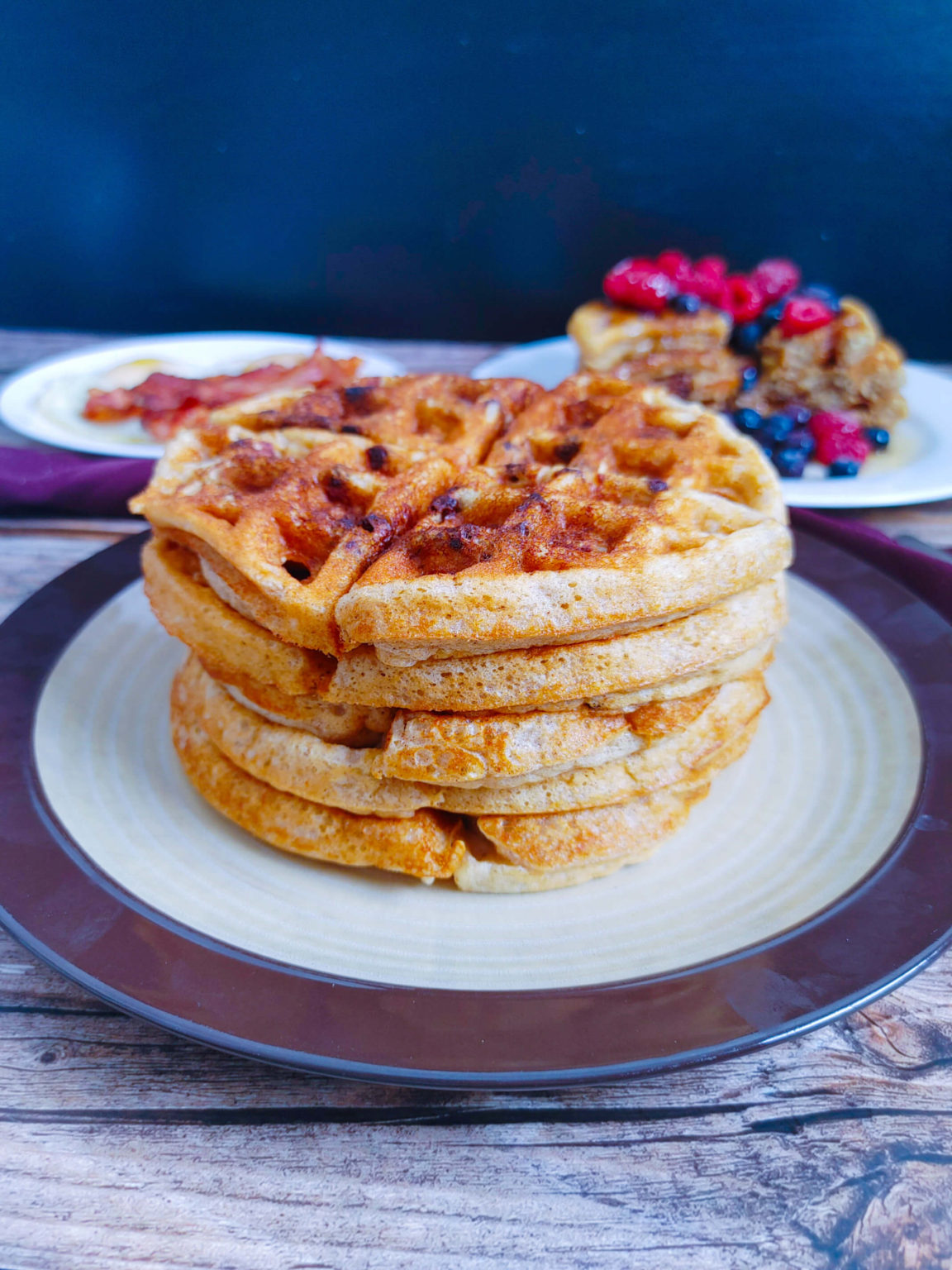 Easy Kodiak Cakes Protein Waffles Recipe: How To - U Keep Cooking