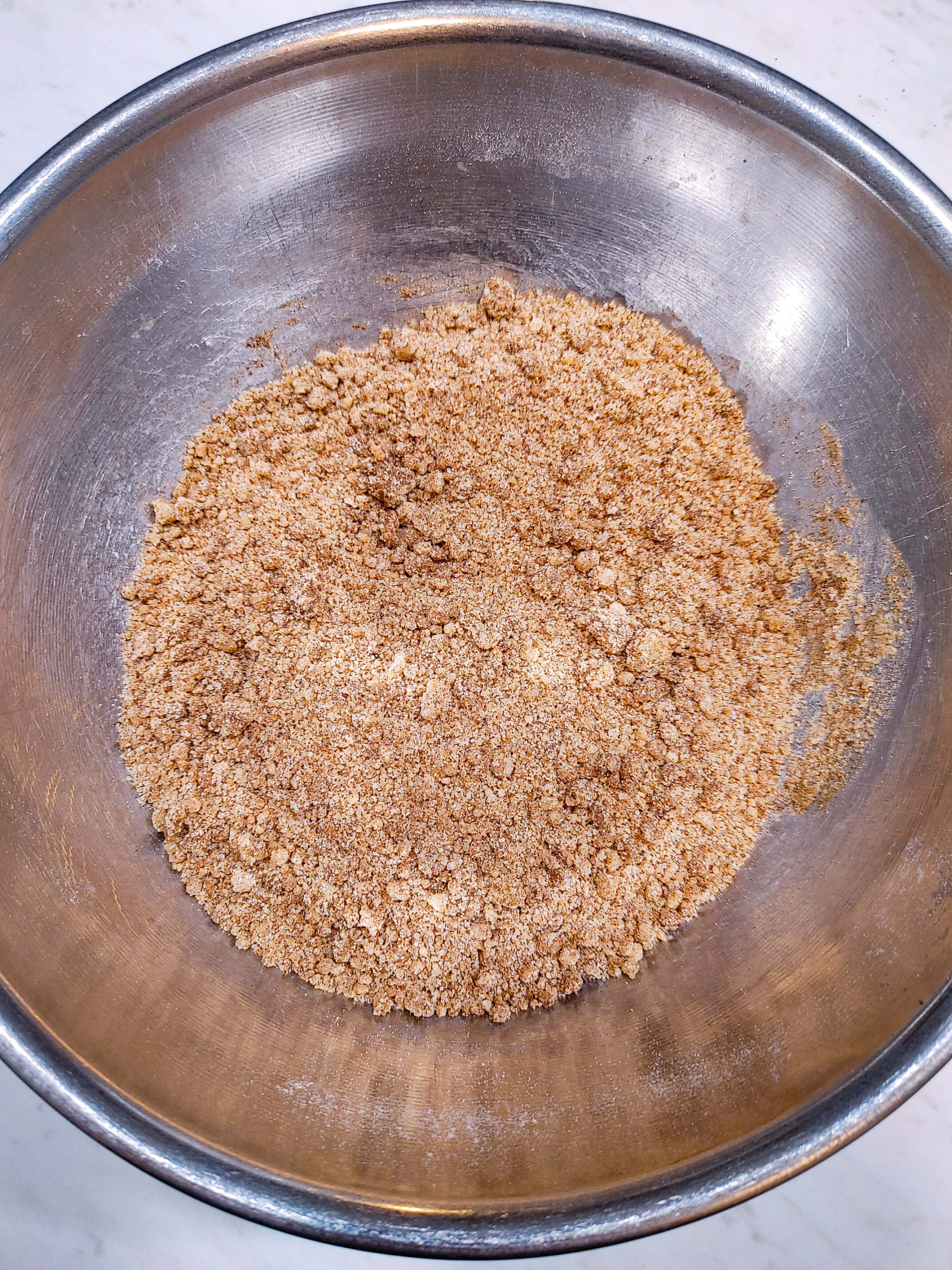 COMBINE ALL CRUMB TOPPING INGREDIENTS