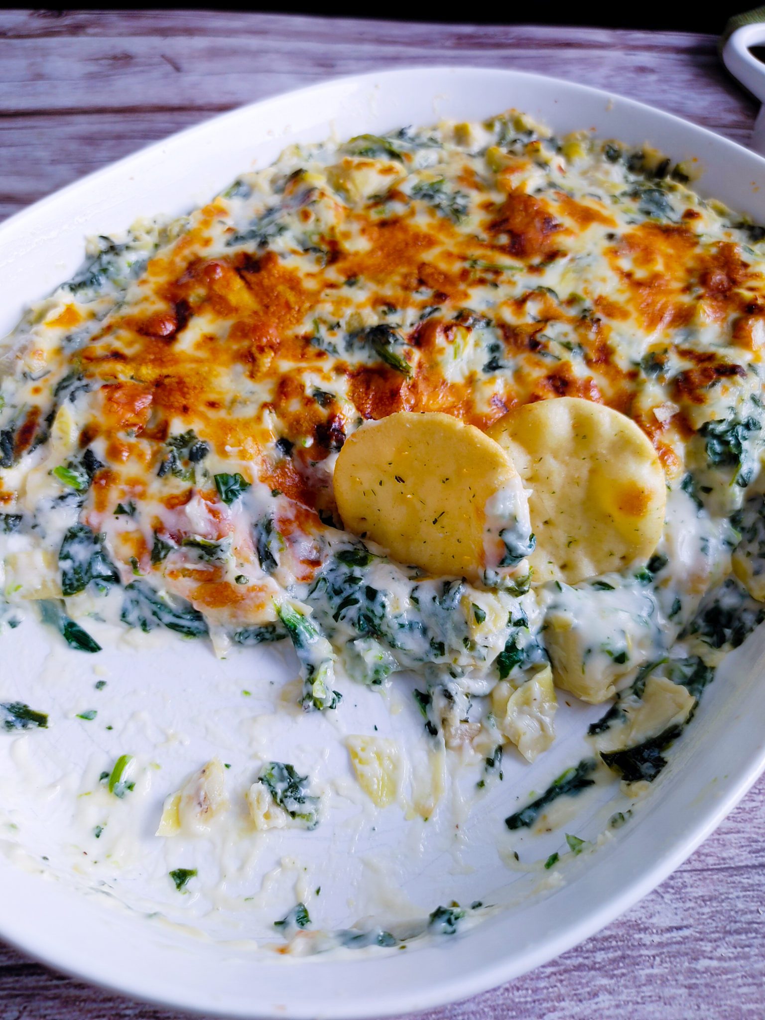 Hot Applebee's Spinach Artichoke Dip: Copycat Recipe - U Keep Cooking