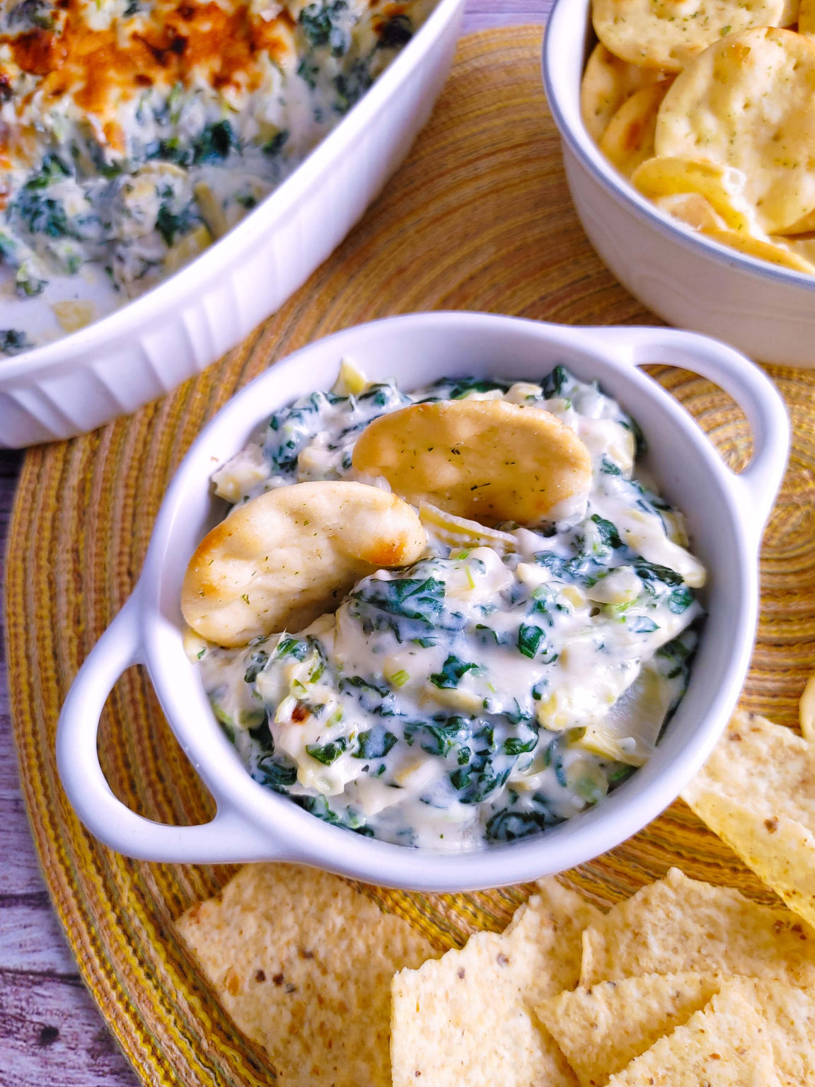 Hot Applebee's Spinach Artichoke Dip: Copycat Recipe - U Keep Cooking