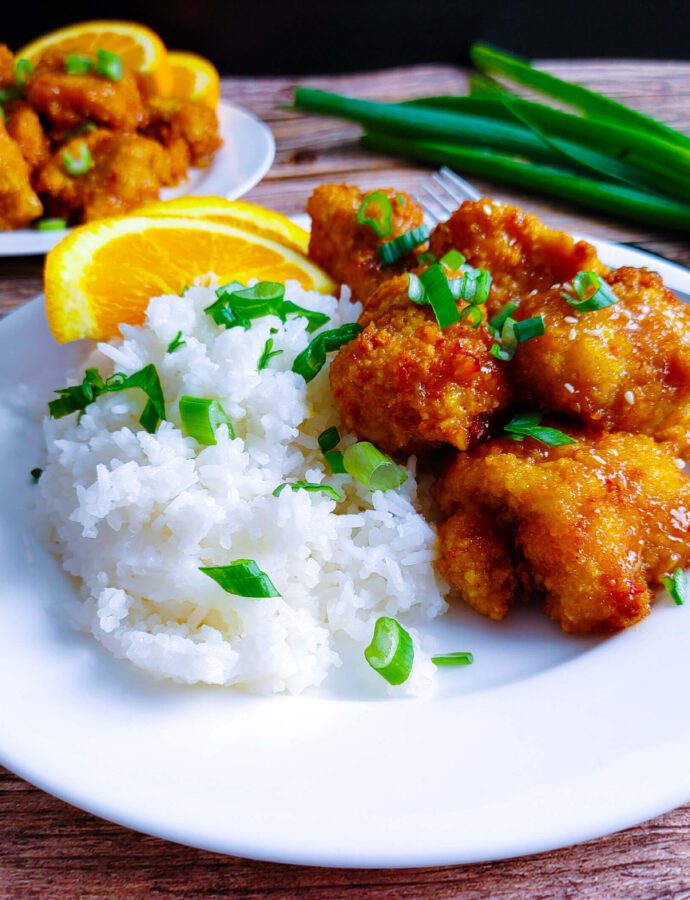 Better Than Panda Express Air Fryer Orange Chicken