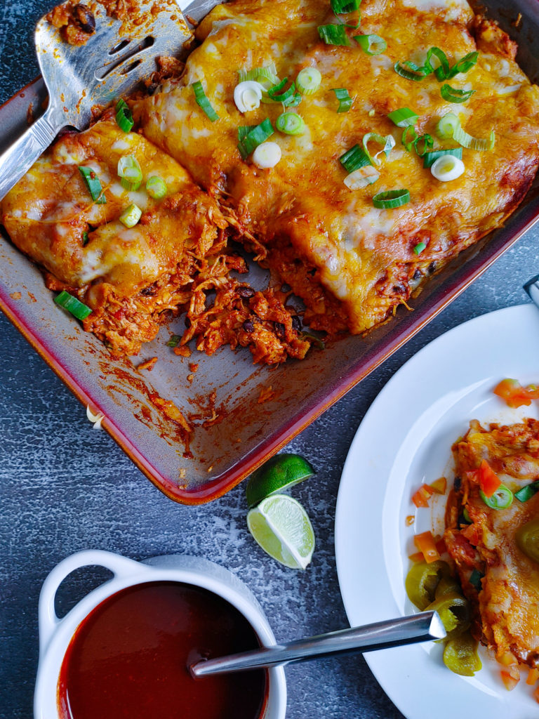 WEIGHT WATCHERS CHICKEN ENCHILADAS