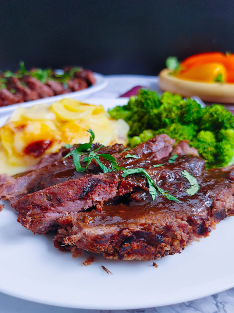 UP CLOSE PLATED LONDON BROIL