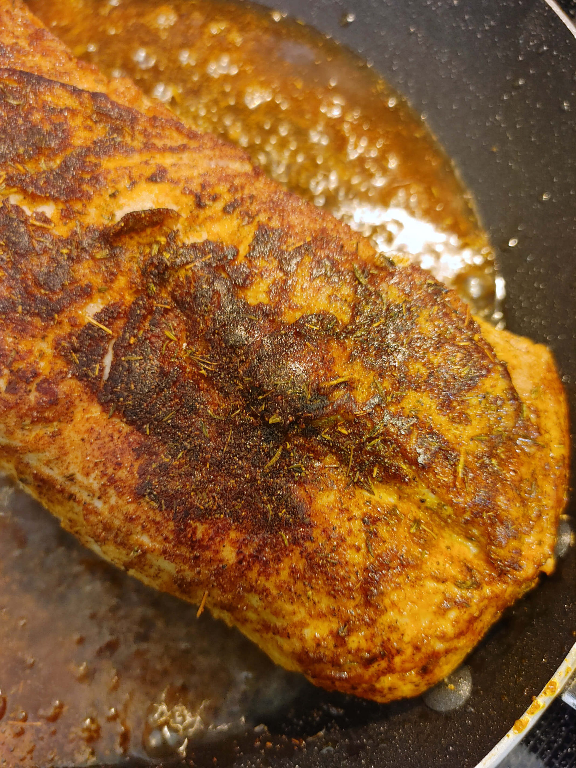 SEAR THE PORK LOIN