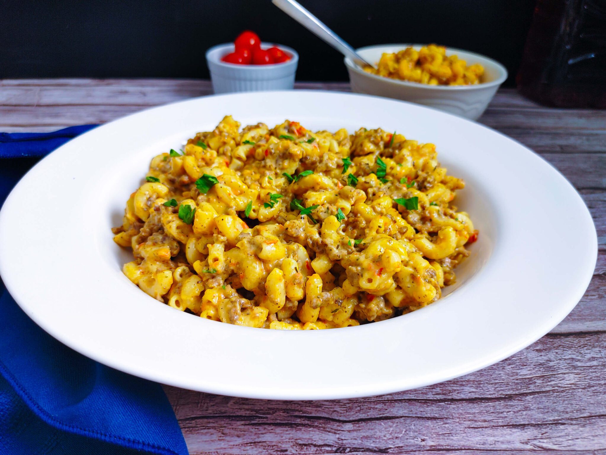 30-Minute Creamy Ground Beef and Pasta Skillet - U Keep Cooking