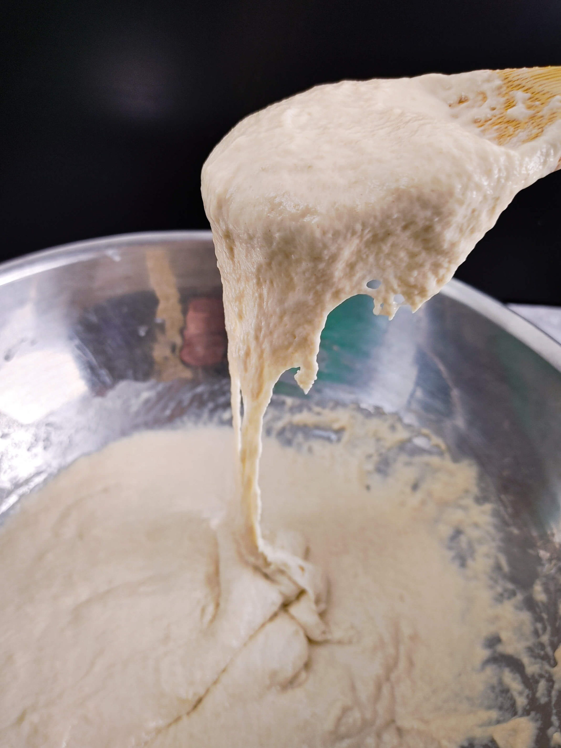 MIX DOUGH UNTIL SMOOTH