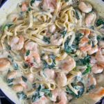 CREAMY TUSCAN SHRIMP PASTA