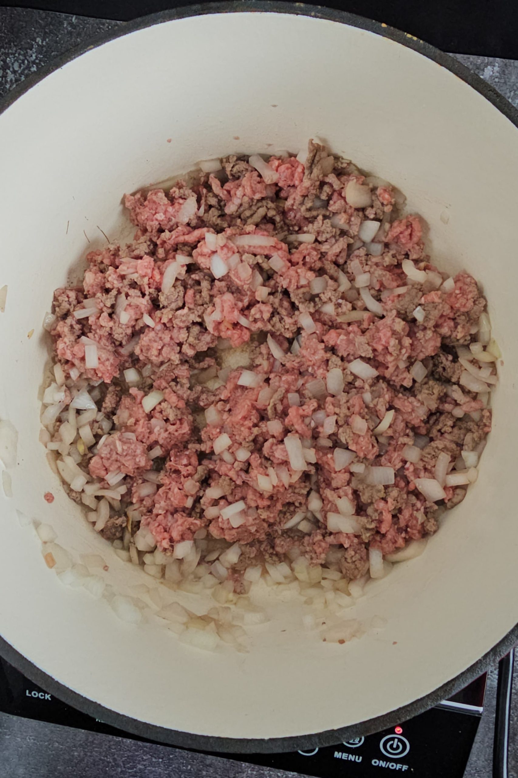 BROWN THE GROUND BEEF