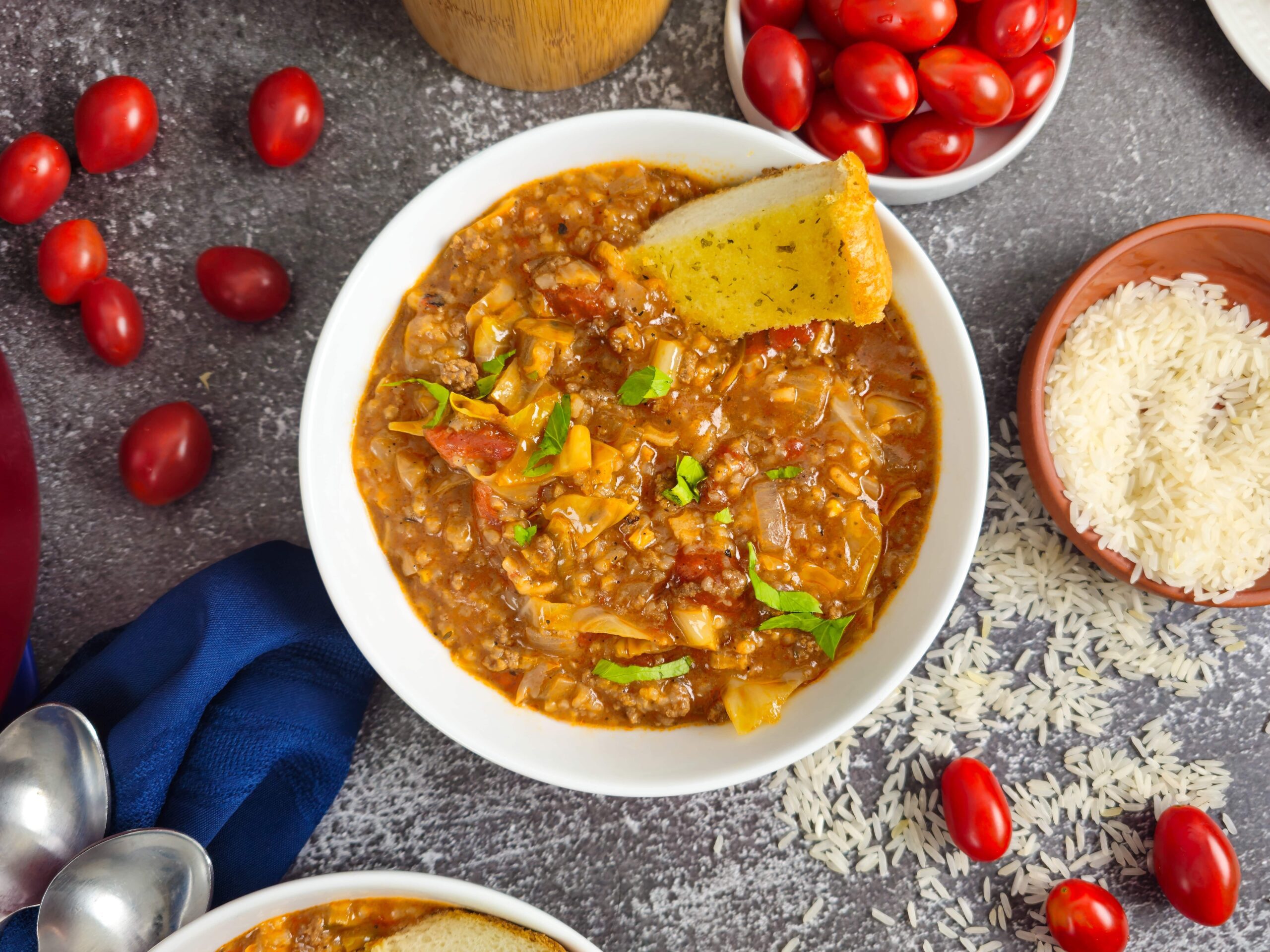 Quick and Easy Cabbage Roll Soup Recipe