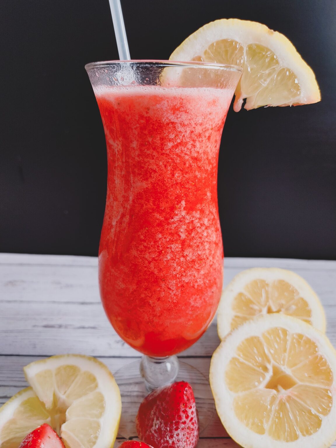 Beat the Heat with Frozen Strawberry Lemonade Recipe - U Keep Cooking