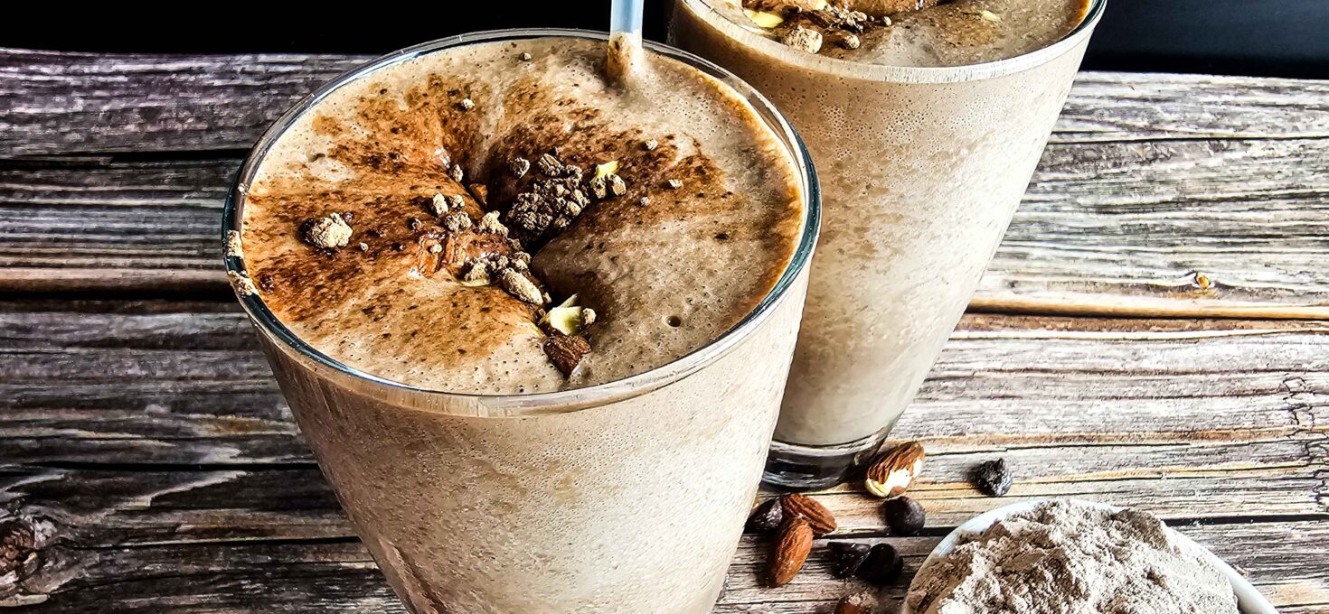 Easy Protein Packed Chocolate Peanut Butter Smoothie