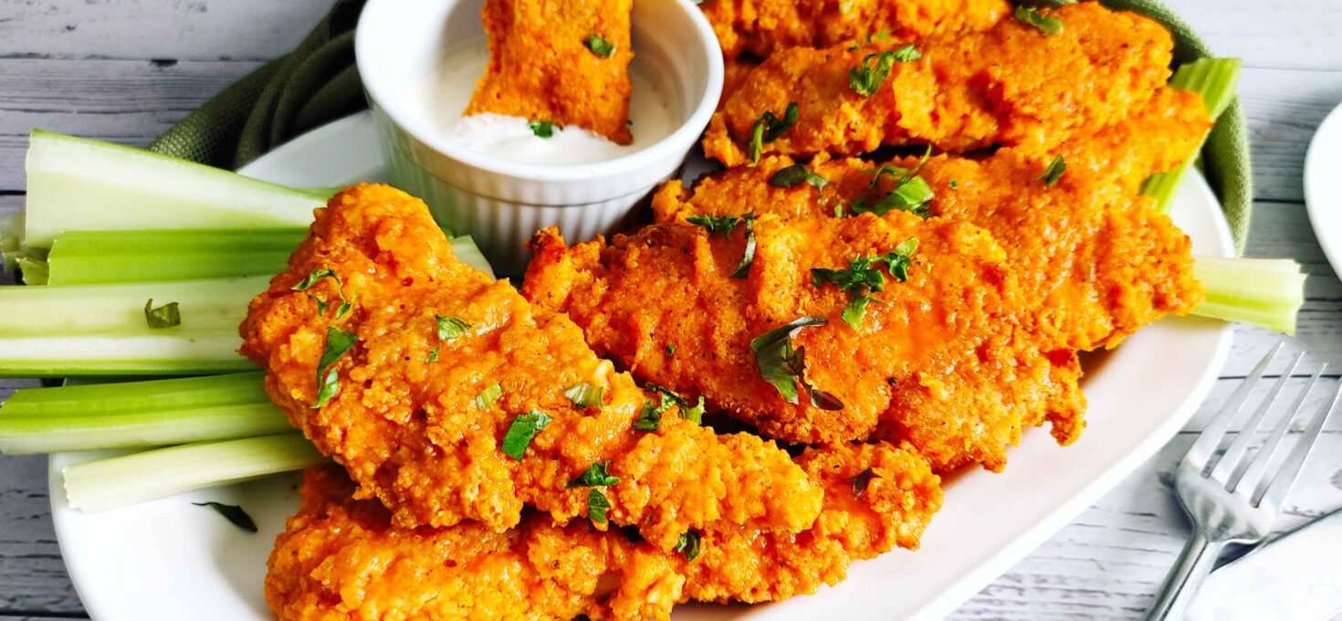 Quick Oven-Baked Buffalo Chicken Tenders: 30-Minute Meal
