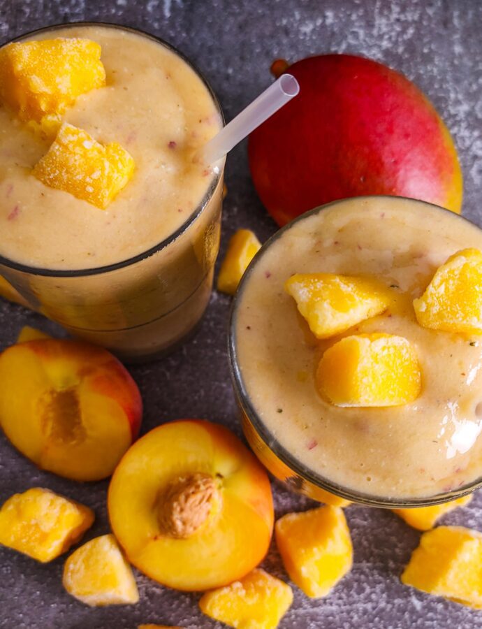 Ultimate Peach Mango Smoothie Recipe: Dairy-Free