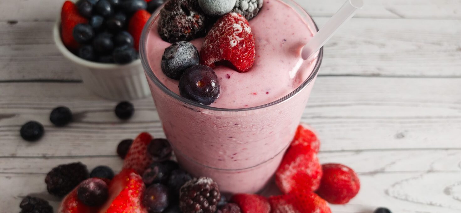 Refresh with a Quadruple Berry Breeze Smoothie