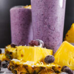 UPDATED BLUEBERRY PINEAPPLE COCONUT SMOOTHIE