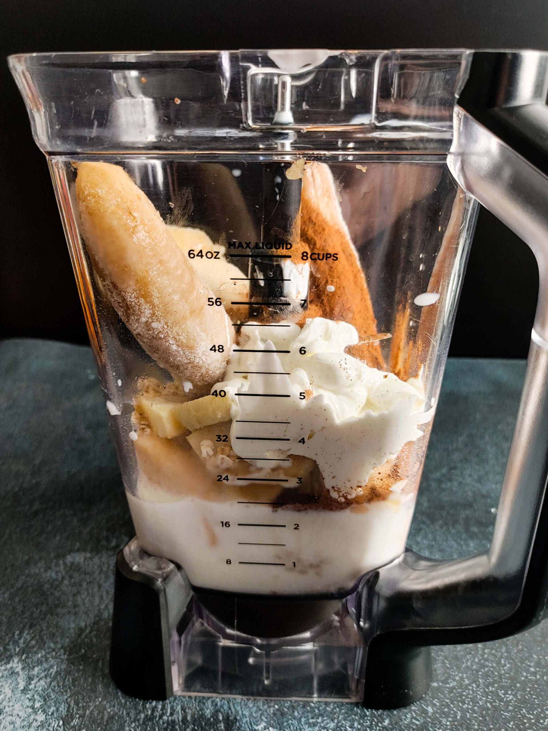 ADD INGREDIENTS TO THE BLENDER