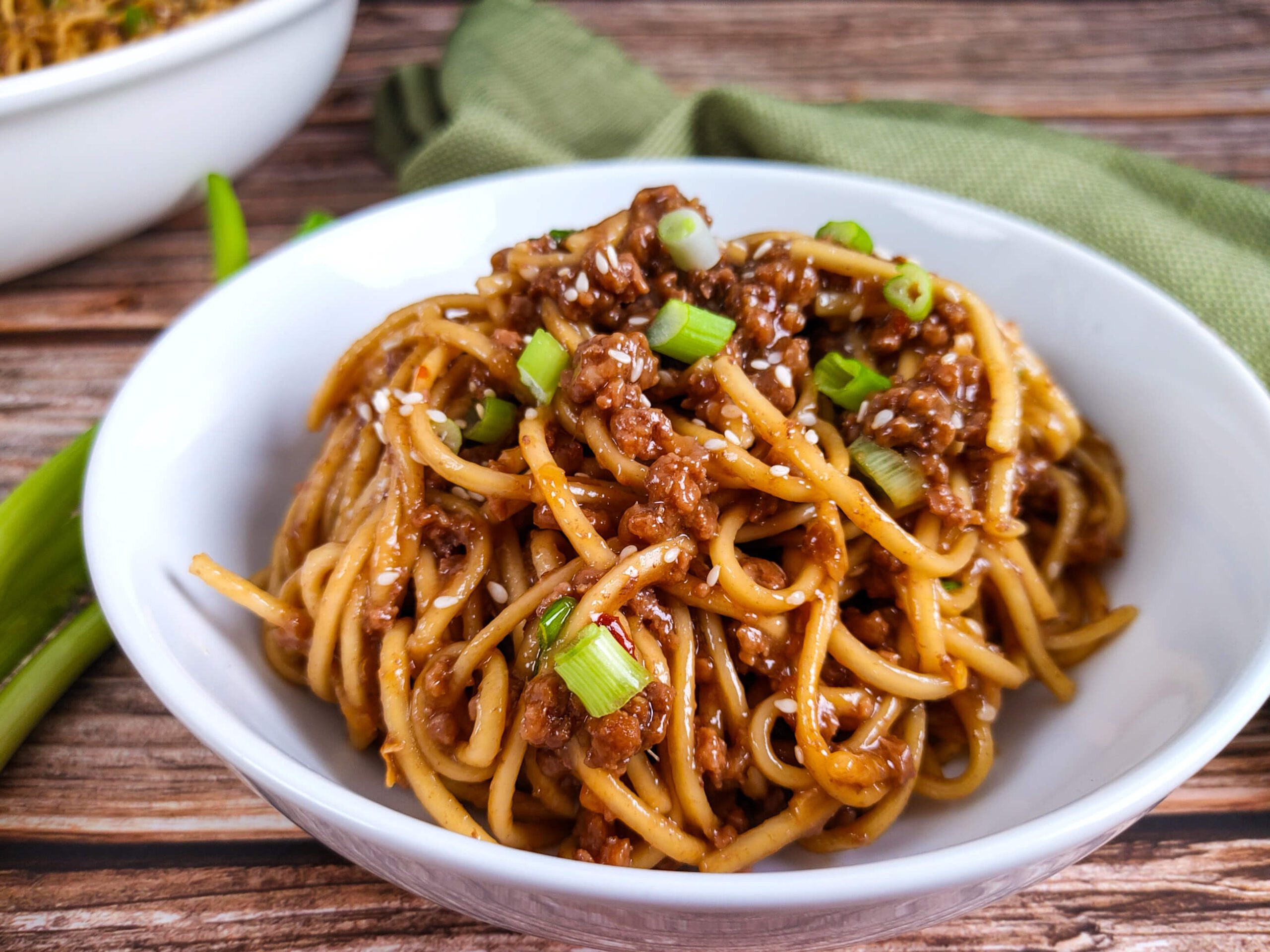 Effortless Mongolian Ground Beef Noodles: 20-Minute Meal