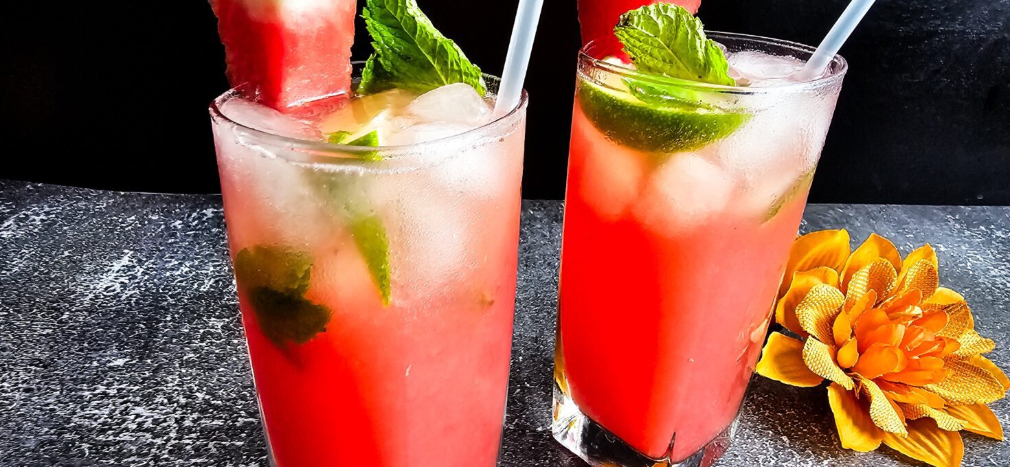 Juicy Watermelon Mojito Cooler